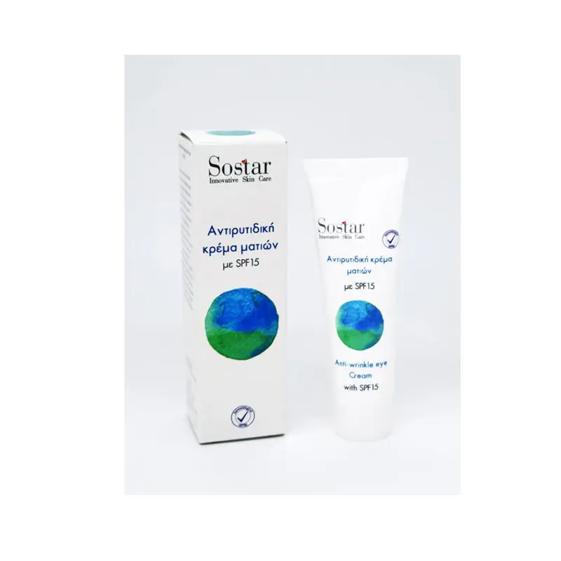 Sostar Focus Αντιρυτιδική Κρέμα Ματιών spf15, 25ml
