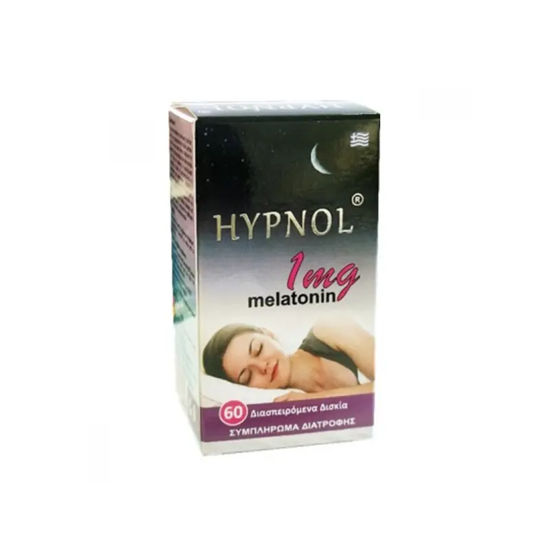 Medichrom Hypnol Melatonin 1mg, 60 διασπειρώμενα δισκία
