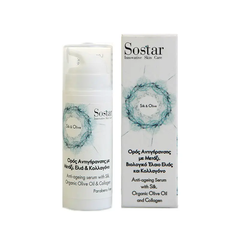 Sostar Silk Αντιρυτιδικός Ορός Προσώπου, 30ml