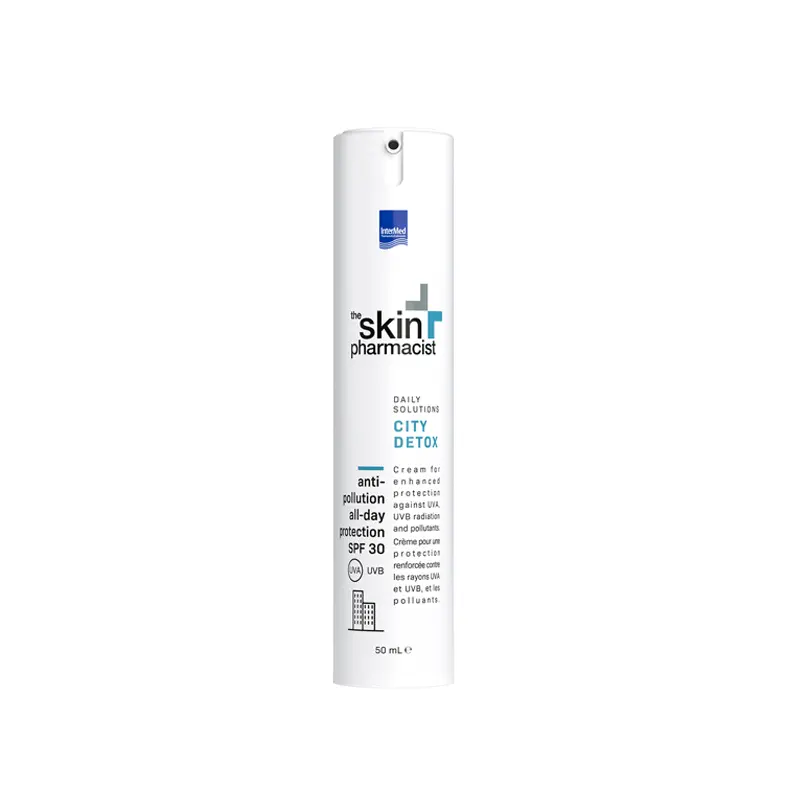 The Skin Pharmacist, City Detox Anti-pollution All day Protection Cream spf30, 50ml