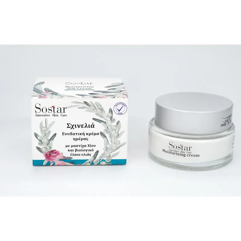 Sostar SkinOlia Ενυδατική Κρέμα Ημέρας με Μαστιχέλαιο και Ελαιόλαδο, 50ml