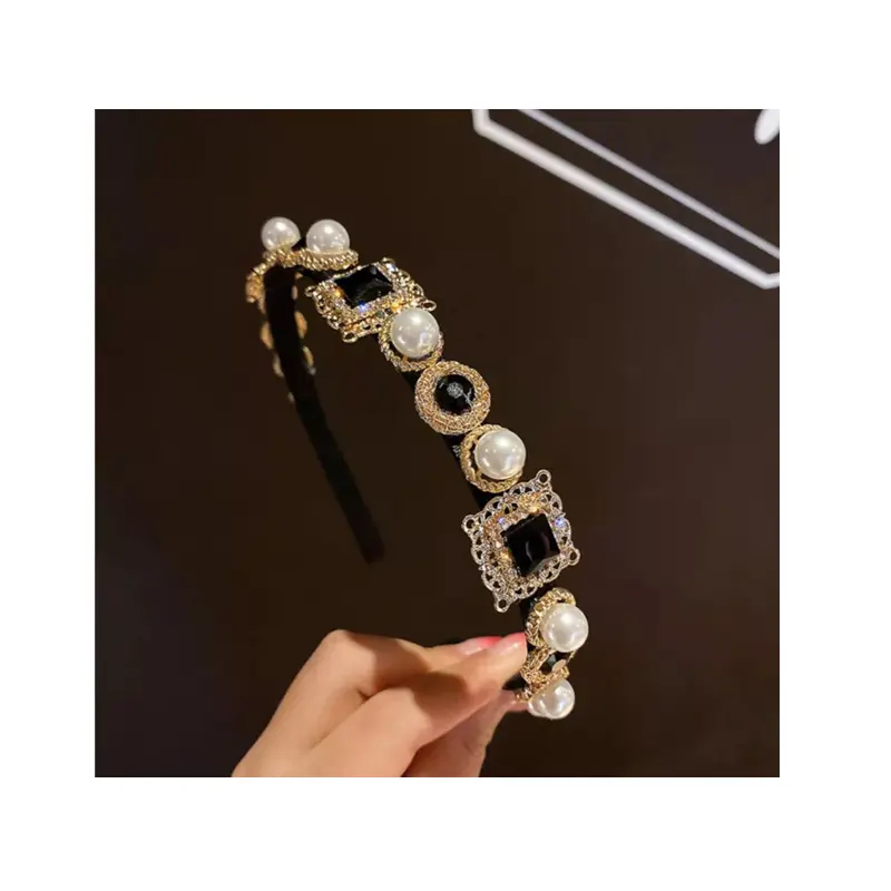 Στέκα Μαλλιών Crown Black