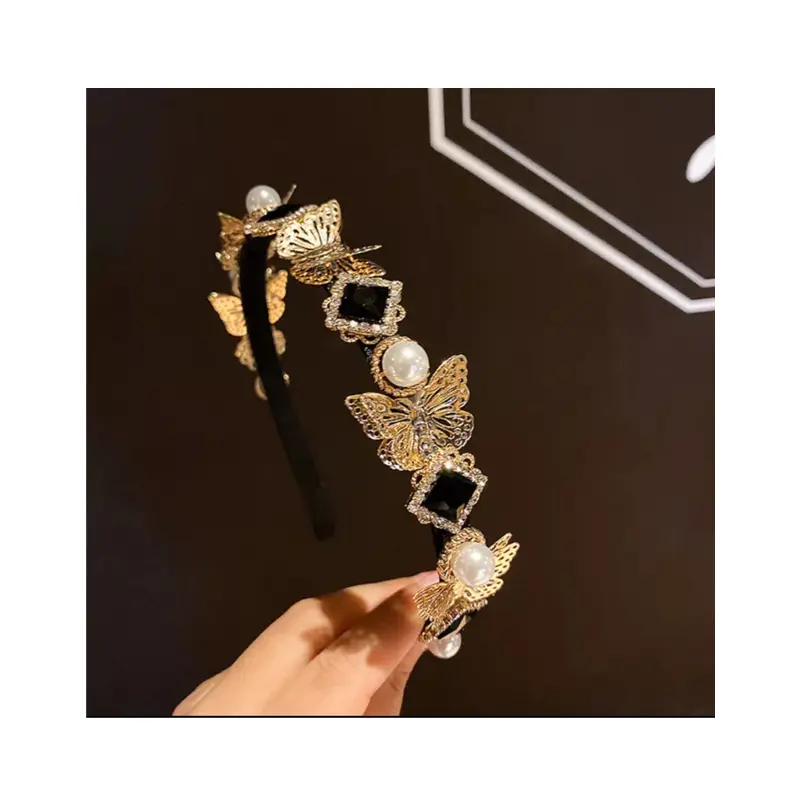 Στέκα Μαλλιών Crown Butterflies