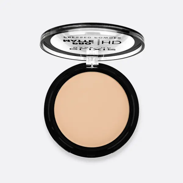 Elixir PRO. MATTE Pressed Powder HD #207 (Light Brown)