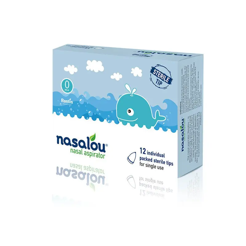 NASALOU ASPIRATOR Αποστειρωμένα ανταλλακτικά ρύγχη (12τμχ)