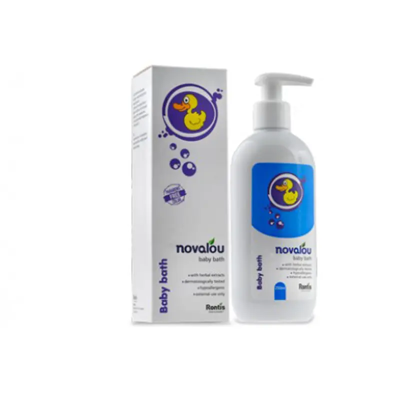 NOVALOU BABY BATH - Βρεφικό αφρόλουτρο 250ml με αντλία