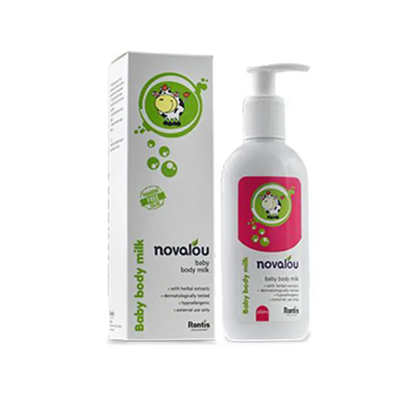 NOVALOU BABY BODY MILK 200ml με αντλία