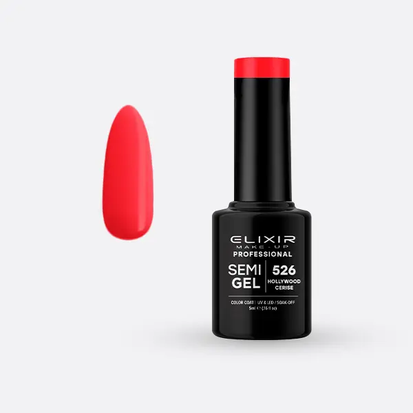 Elixir Ημιμόνιμο βερνίκι 5ml #526 (Hollywood Cerice)