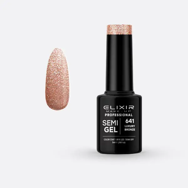 Elixir Ημιμόνιμο βερνίκι 5ml #641 (Luxury Bronze)