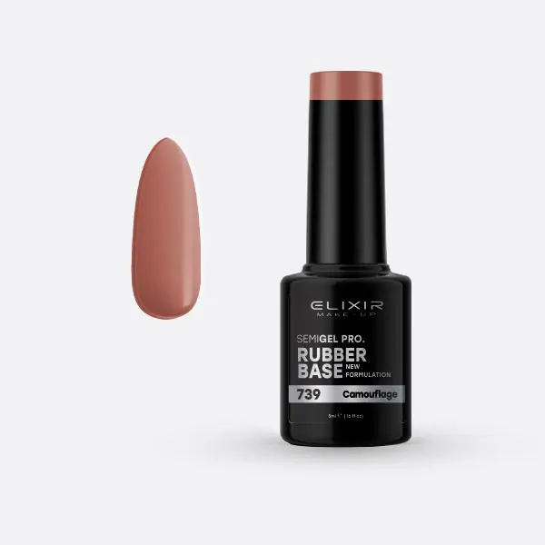 Elixir Rubber Base 5ml #739 (Camouflage)
