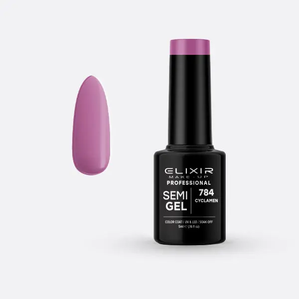 Elixir Ημιμόνιμο βερνίκι 5ml #784 (Cyclamen)