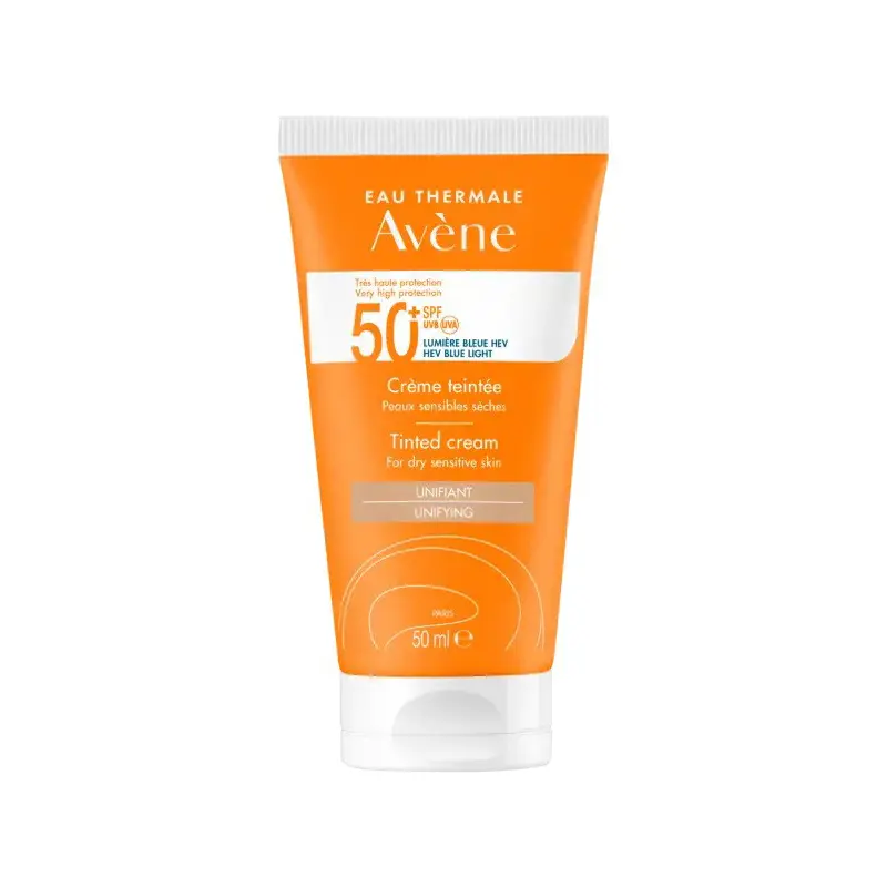 Avene Κρέμα με Χρώμα TriAsorB™ SPF50+, για το ξηρό και ευαίσθητο δέρμα, 50ml