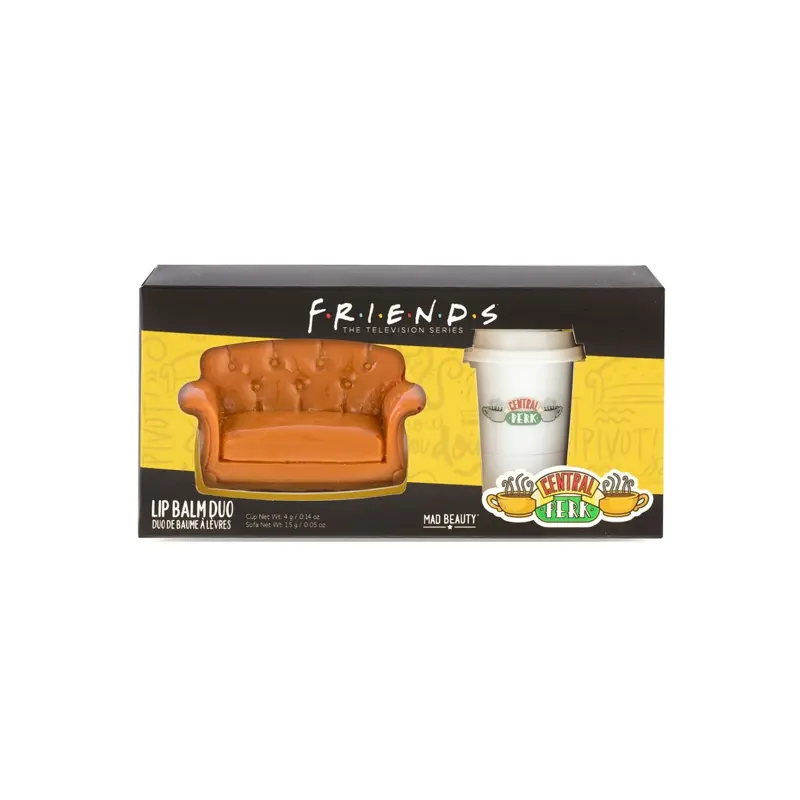 Mad Beauty Friends Sofa & Cup Lip Balm Duo, 2 τεμάχια