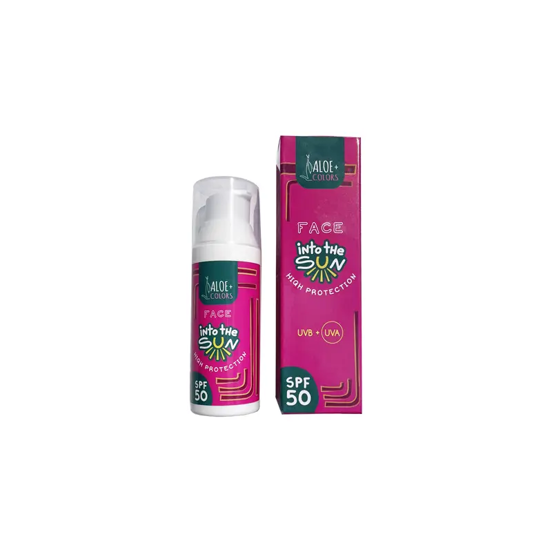 Aloe Colors Into The Sun 2023 Face Sunscreen spf50, 50ml