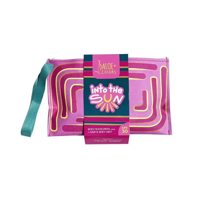 Aloe Colors Into The Sun 2023 Bag spf30, Body Cream spf30 + Hair&Body Mist