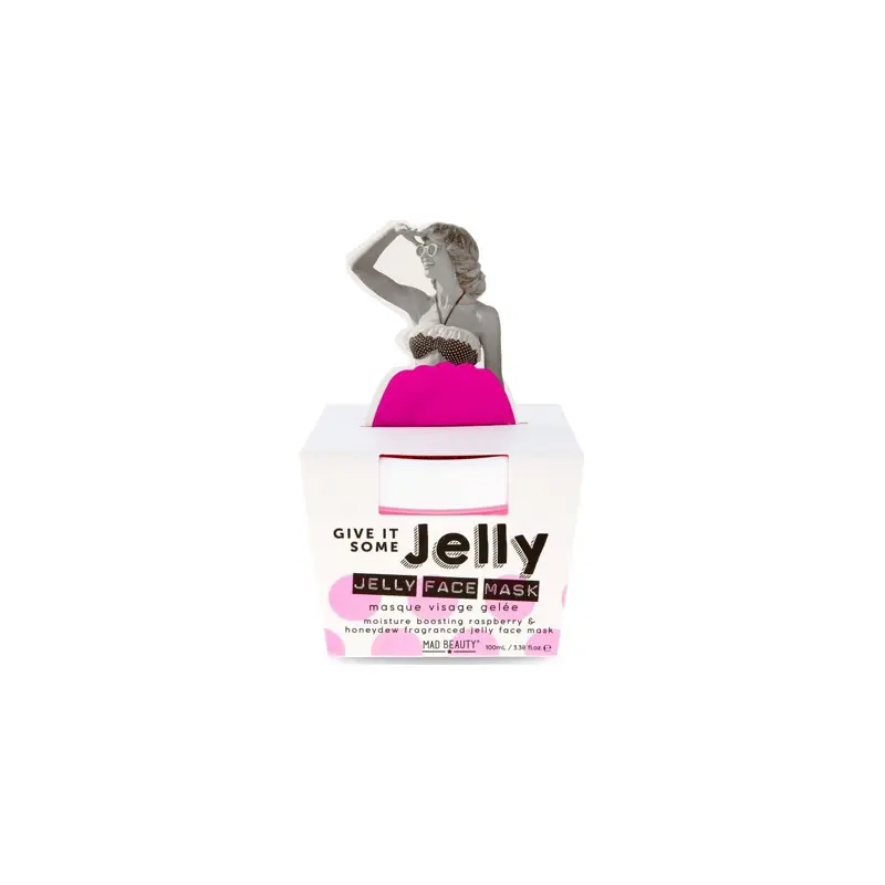 Mad Beauty Jelly Face Mask Raspberry & Honeydew, 100ml