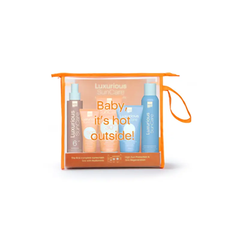 Luxurious Sun Care High Protection Pack Πρακτικό kit ολοκληρωμένης αντηλιακής προστασίας