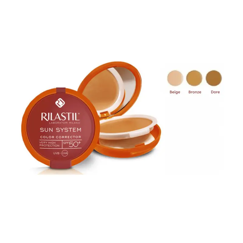 Rilastil Sun System Uniforming Compact Cream spf50+, 10gr
