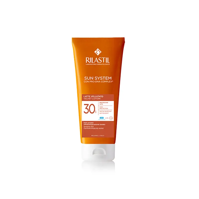 Rilastil Sun System Velvet Lotion spf30, 200ml & ΔΩΡΟ Rilastil After Sun Spray, 200ml