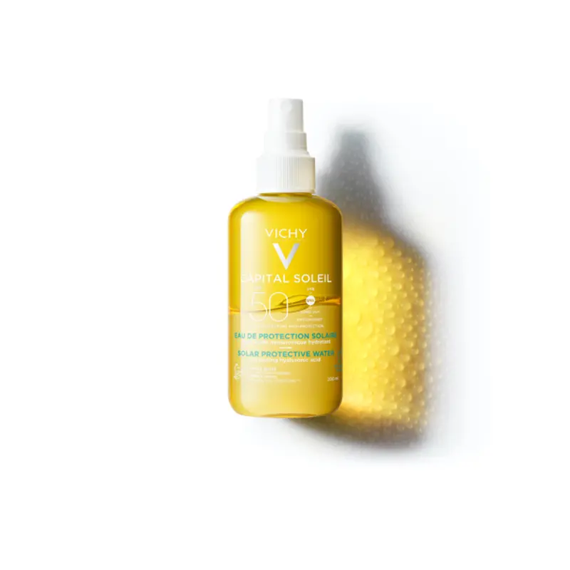 Vichy Capital Soleil Αντηλιακό Νερό Water Spray για Ενυδάτωση spf50, 200ml