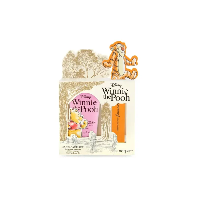 Mad Beauty Winnie the Pooh Hand Care Set, Κρέμα χεριών & Λίμα νυχιών