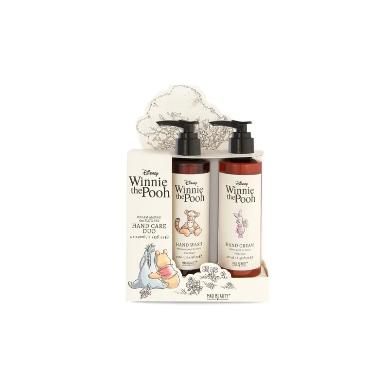 Mad Beauty Winnie the Pooh Hand Wash Duo, Πακέτο με Κρεμοσάπουνο χεριών & Κρέμα Χεριών