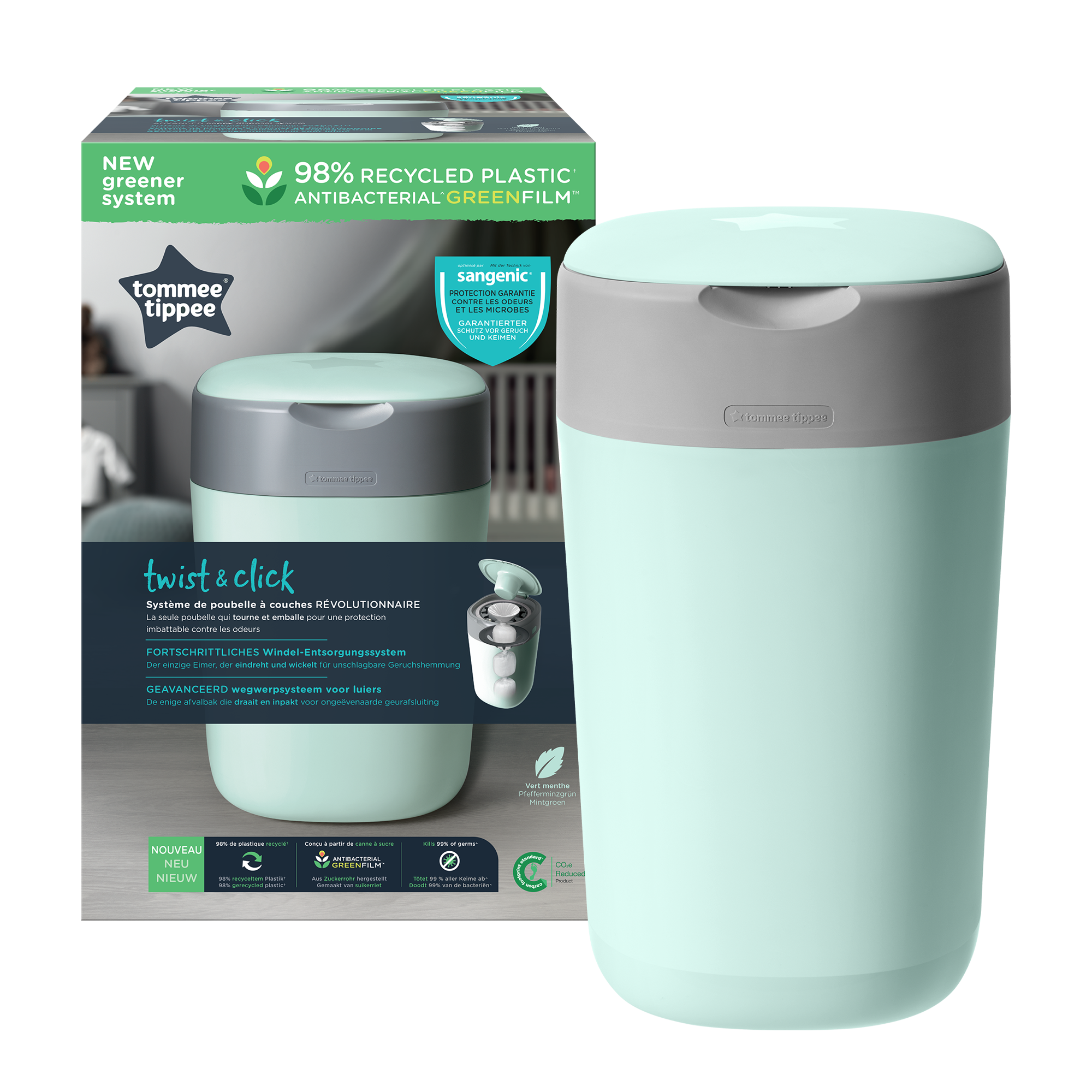 Tommee Tippee TWIST and CLICK Κάδος απόρριψης πάνας