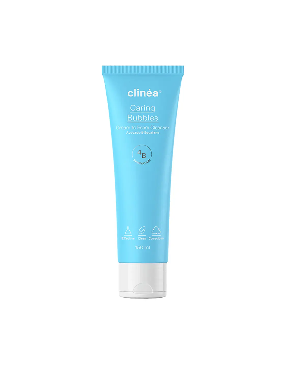 Clinea Caring Bubbles,Kρεμώδης Αφρός Καθαρισμού,150ml
