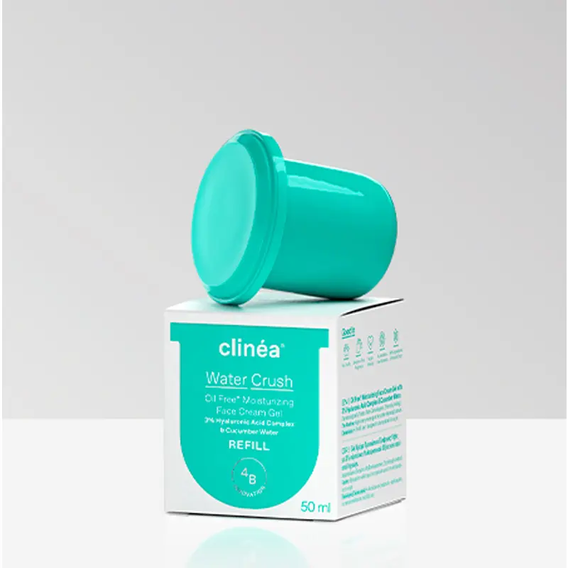 Clinea Water Crush Refill , Ανταλακτική Eνυδατική Κρέμα Προσώπου,50ml