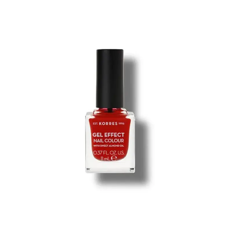 Korres Gel Effect No53 Royal Red, Mανό Νυχιών, 11ml