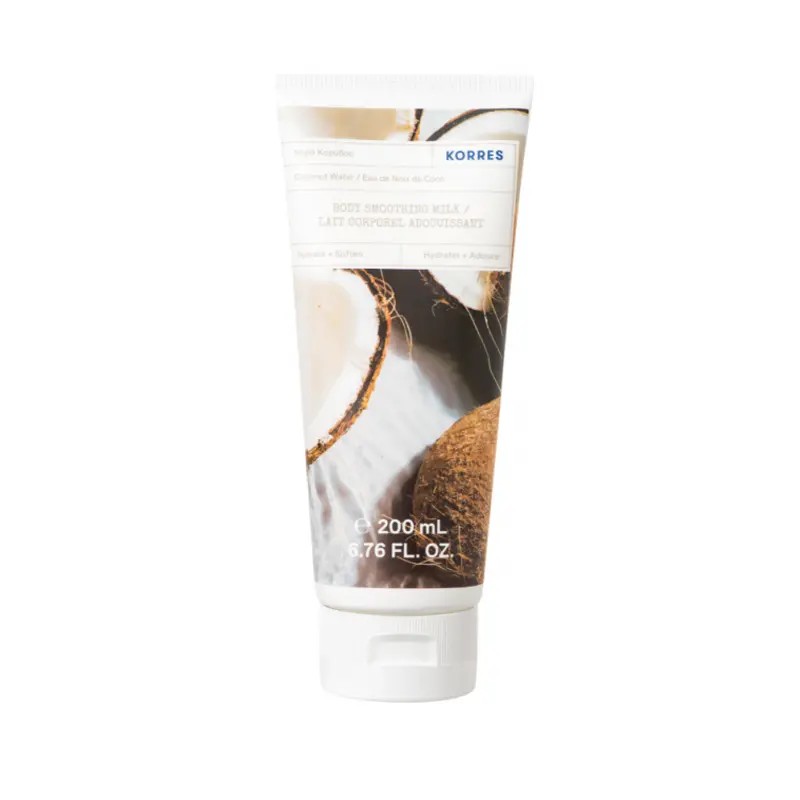 Korres Body Milk Νερό Καρύδας, Ενυδατικό Γαλάκτωμα Σώματος, 200ml
