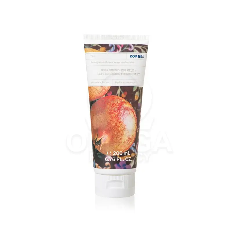 Korres Body Milk Ρόδι, Ενυδατικό Γαλάκτωμα Σώματος, 200ml
