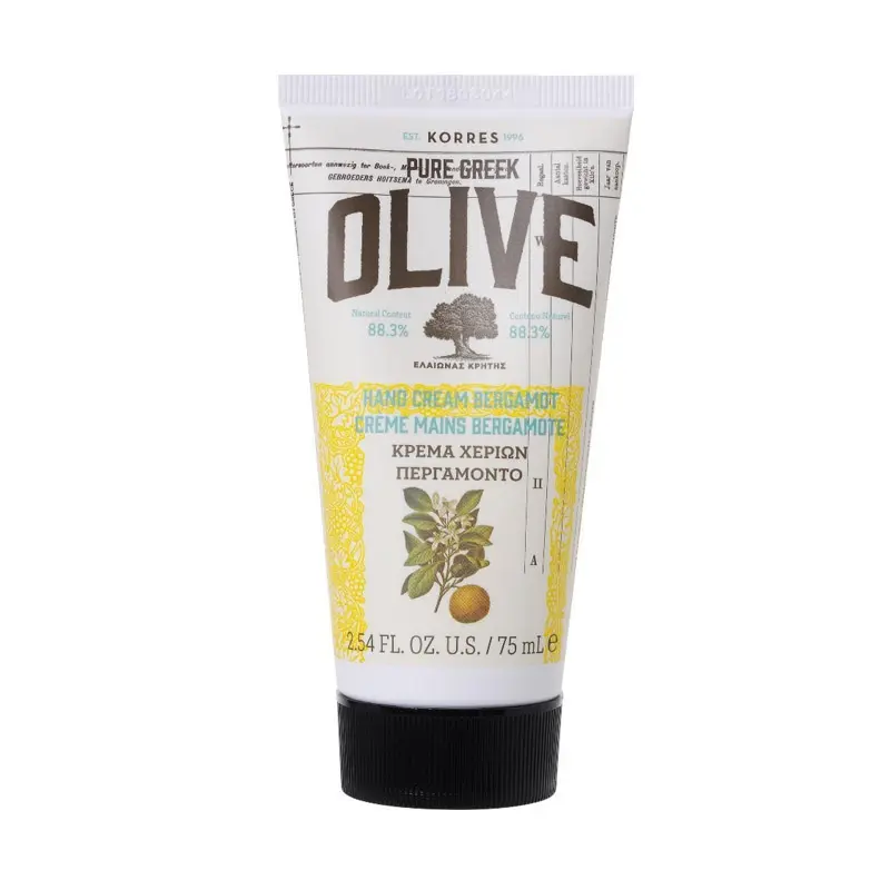 Korres Κρέμα Χεριών Olive Περγαμόντο, 75 ml