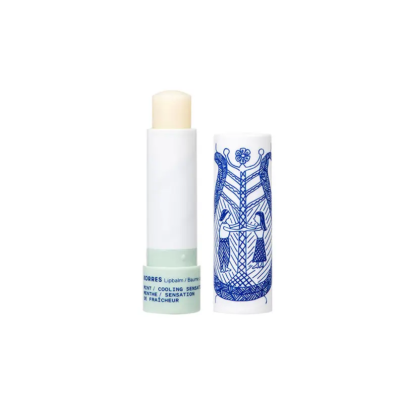 Korres Lip Balm Mint, Ενυδατική Φροντίδα για τα Χείλη με Μέντα, 4,5gr