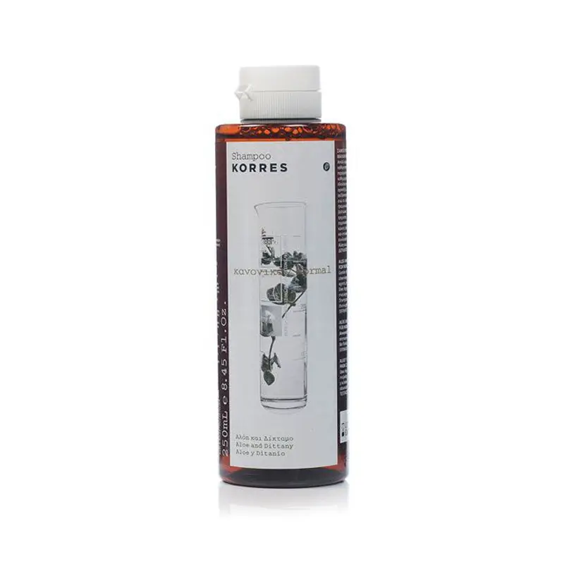 Korres Shampoo με Αλοή & Δίκταμο για Κανονικά Μαλλιά, 250ml