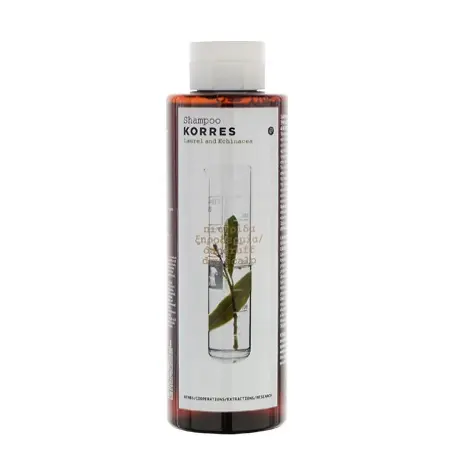 Korres Shampoo με Δάφνη + Echinacea Κατά της Πιτυρίδας & της Ξηροδερμίας ,250 mL