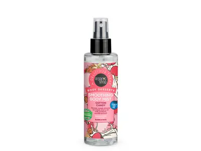 Natura Siberica Organic Shop Body Desserts Cotton Candy, Καταπραϋντικό Body Mist, 200 ml