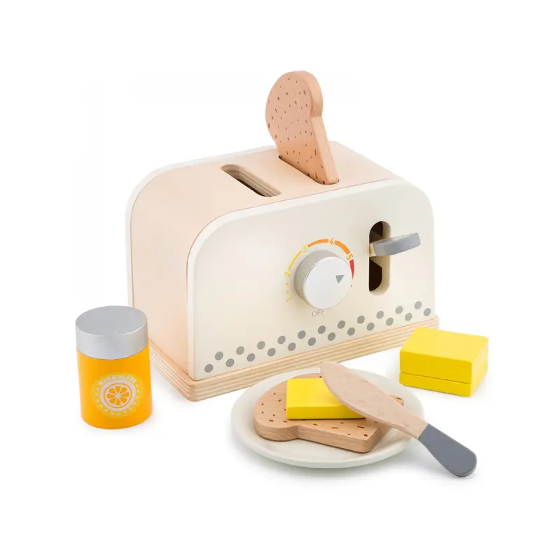 New Classic Toys, Toaster - Set - White