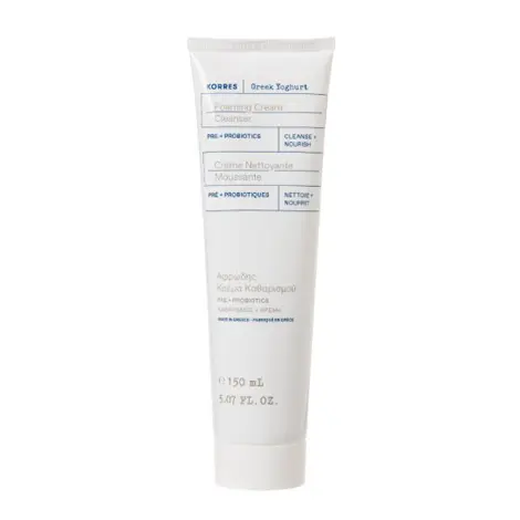 Korres Greek Yoghurt Αφρώδης Κρέμα Καθαρισμού Προσώπου, 150ml