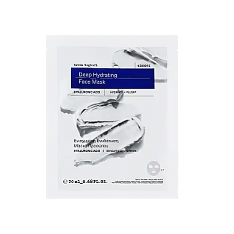 Κοrres Greek Yughurt Sheet Mask, Ενισχυμένη Μάσκα Προσώπου μιας Χρήσης, 20mL