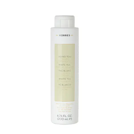 Korres White Tea,Υγρό Τζελ Καθαρισμού Προσώπου για Όλους Τους Τύπους Δέρματος, 200ml
