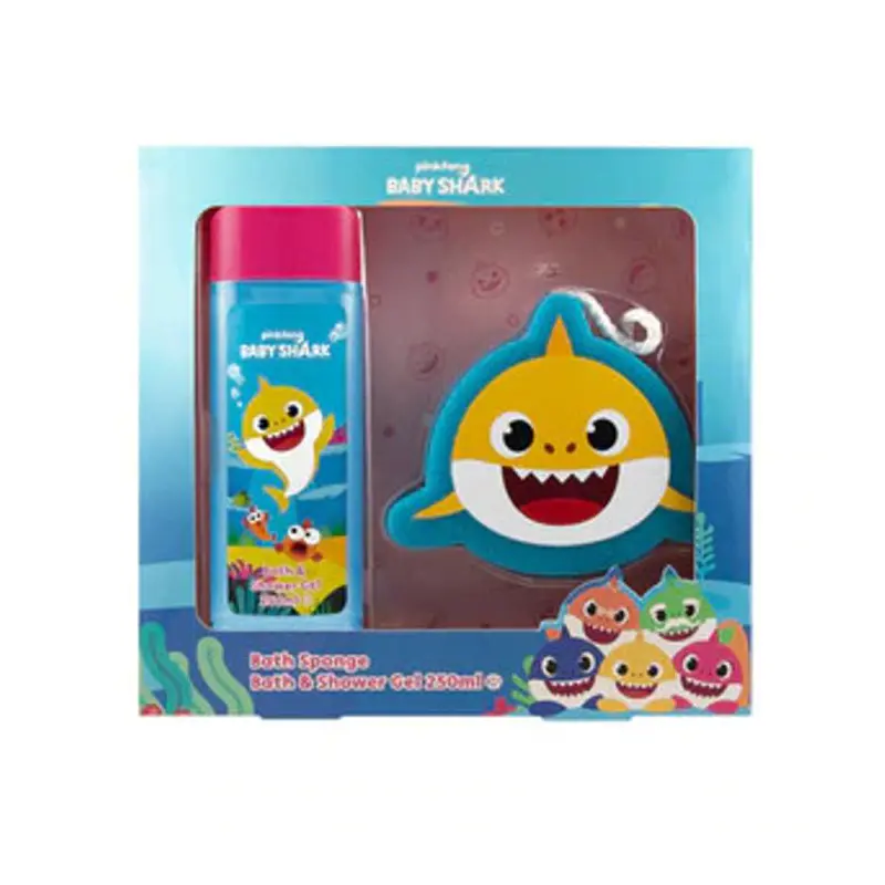 Disney Baby Shark, Παιδικό Αφρόλουτρο & Σφουγγάρι Μπάνιου
