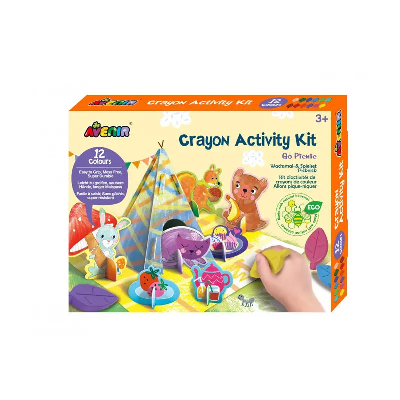 Avenir Crayon Activity Go Picnic