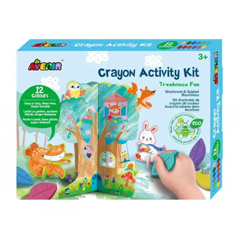 Avenir Crayon Activity Treehouse Fun