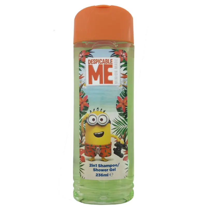 Disney Minions Shampoo &  Bath gel, 2 σε 1 Αφρόλουτρο& Σαμπουάν, 236ml