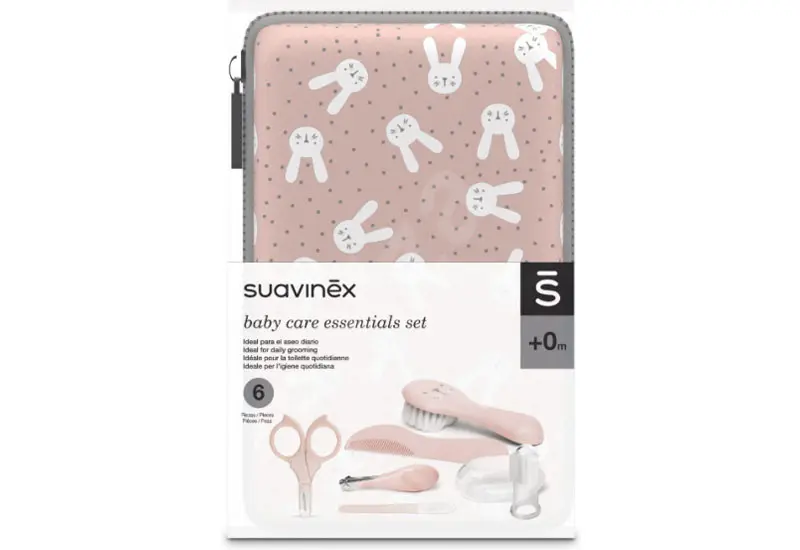 Suavinex Σετ Περιποίησης Μωρού Hygge Pink 7τμχ