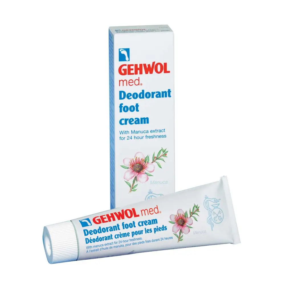 GEHWOL Med Deodorant Foot Cream, Αποσμητική Kρέμα Ποδιών 75ml
