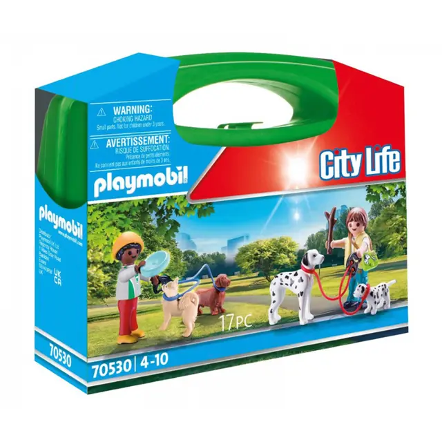 PLAYMOBIL Dog Life, Βαλιτσάκι Ζωή με Σκυλί