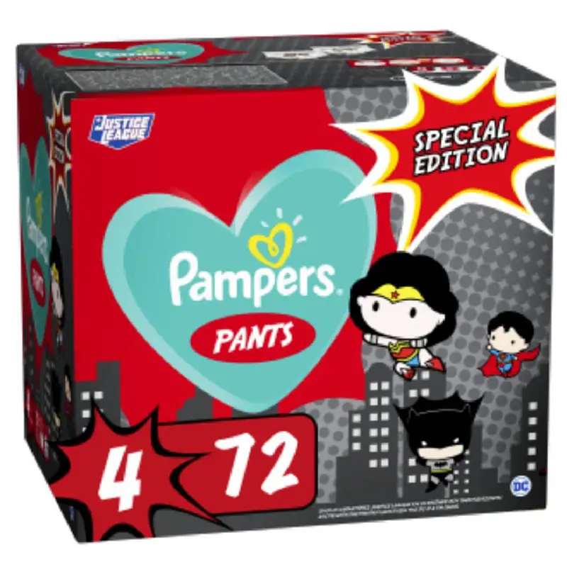 Pampers Pants No4 (9-15 kg) , 72 τεμάχια