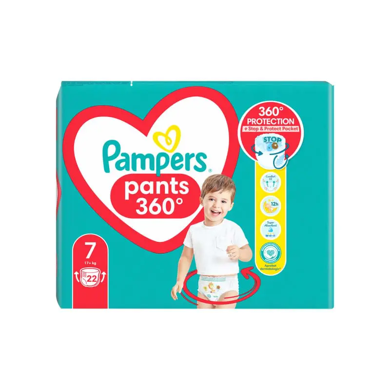 Pampers Pants No7 (17+ kg), 22 τεμάχια